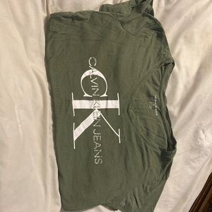 calvin klein jeans tight fitted shirt